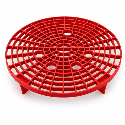 Car wash bucket sand and gravel filter net, car detailing sand and gravel filter separator net, car cleaning and washing tool (Car cleaning tools) - red-235cm