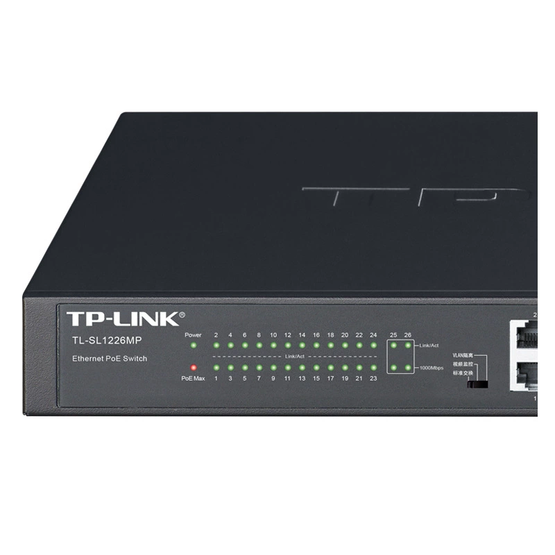 TP-Link TL-SL1226MP Gigabit UNIA Ethernet POE переключатель