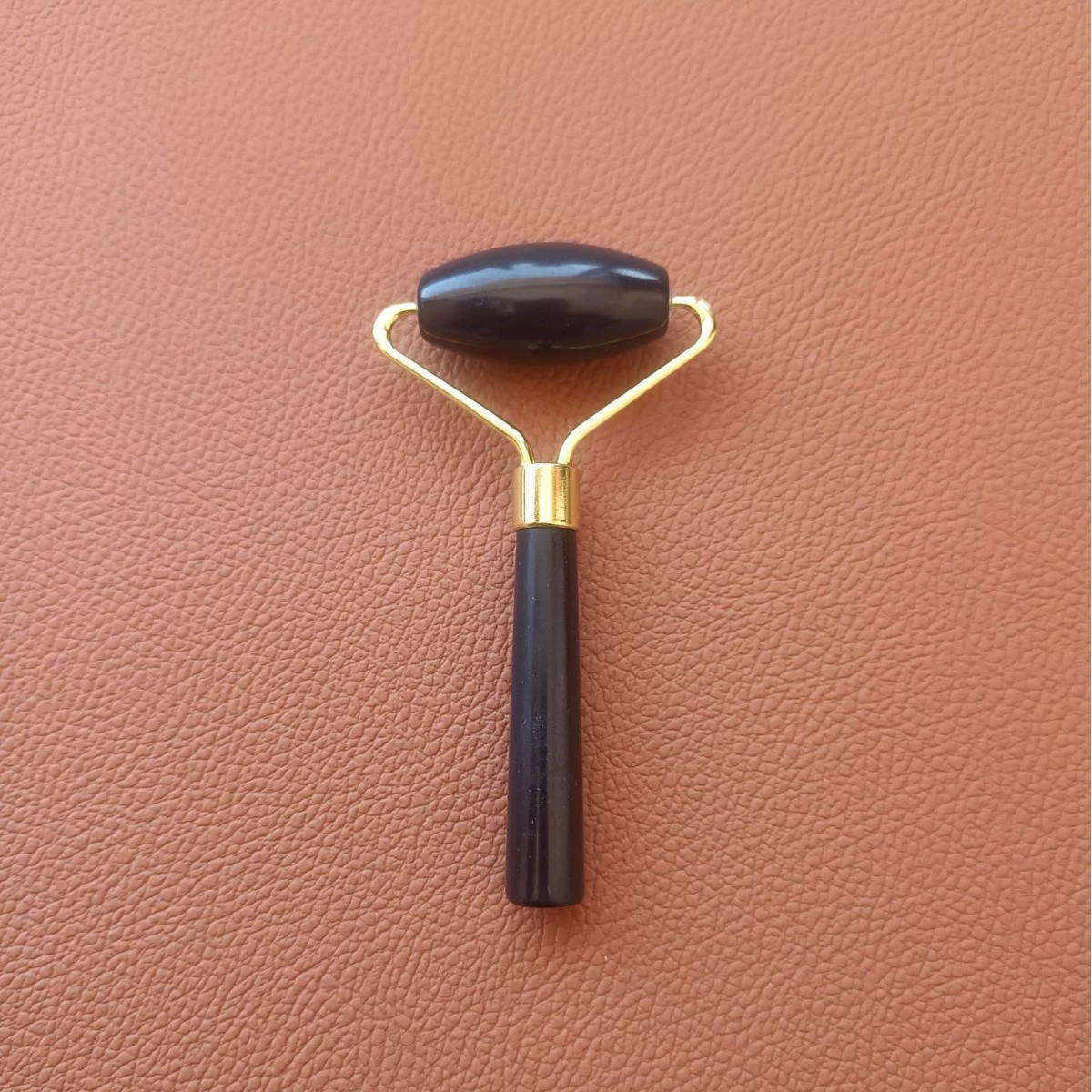 Фабрика Оптовая натуральный нефрит с одной головкой ролик для глаз Косметическая палка для лица Феникс Зеленый ролик с одной головкой контейнер для красоты