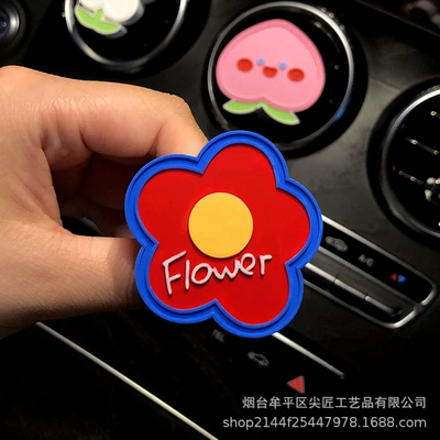 Popular Car Air Freshener with: Car Perfume Aromatherapy - red-small-flower