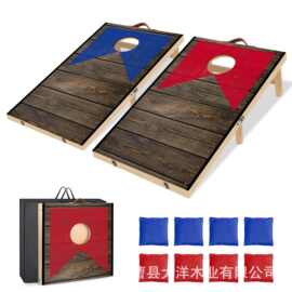 木制沙包投掷板可折叠户外互动游戏投掷板玉米洞玩具沙包板游戏板