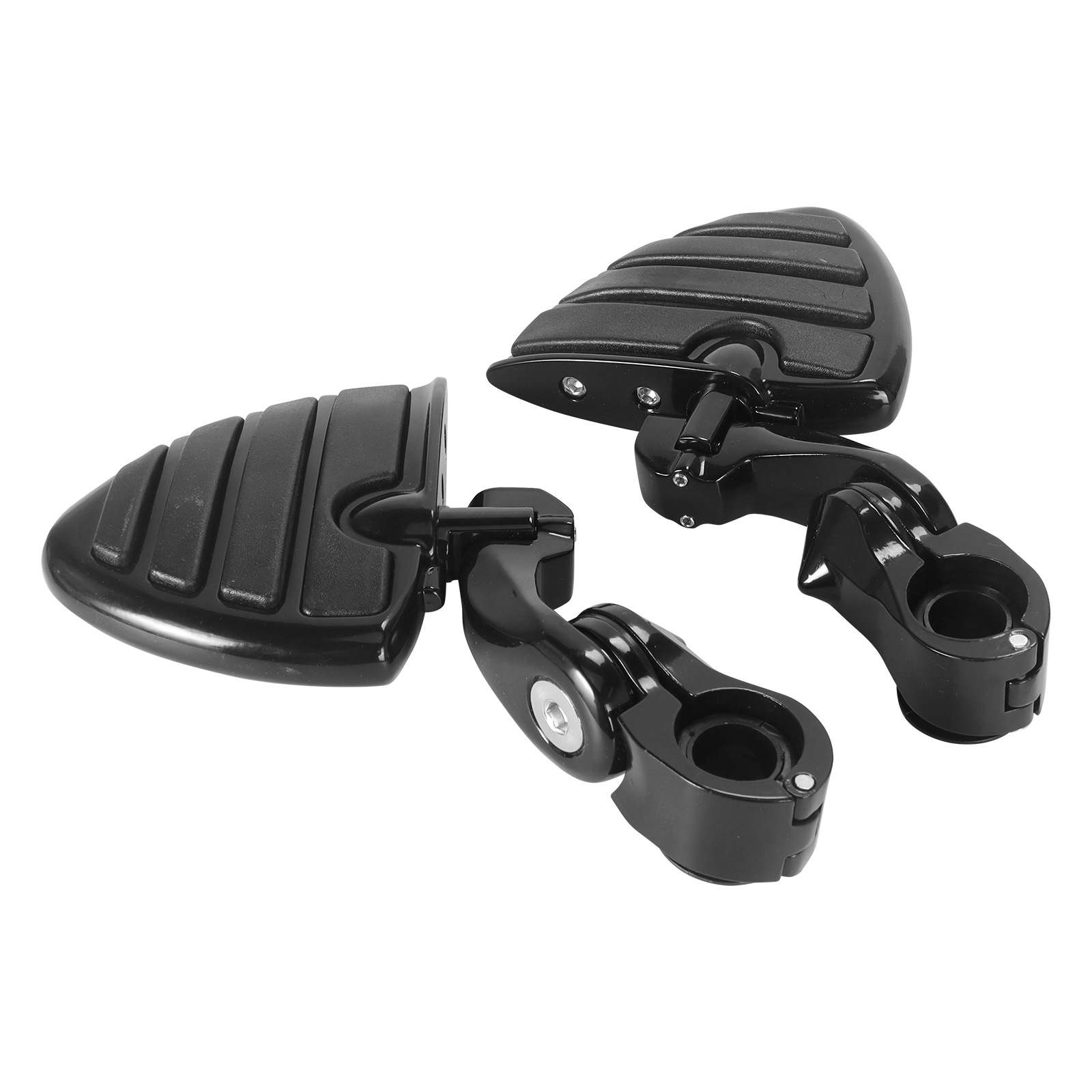 Universal Motorcycle and Electric Vehicle Footrests, Bumper Guard Bars, Rest Footrests, Short Brackets, Harley Indian Accessories