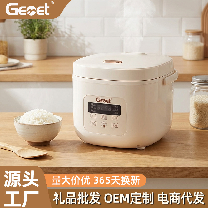 독일/게멧 전기밥솥 가정용 스마트 타이머 예약 밥솥 5L 용량 논스틱 밥솥 도매 전기밥솥