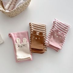 女の子のストライプのレギンス0-5歳の秋の韓国の子供服の女の子のかわいいカジュアルなズボンの子供のズボンAK362