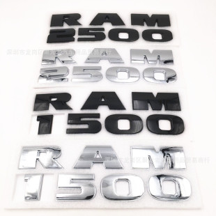Applicable to Dodge RAM 1500 2500 3500 English labeling RAM pickup labeling ABS modified car labeling