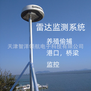 Zhiyang radar monitoring system monitoring reservoir Port Bridge aquaculture fishing Simrad secondary development