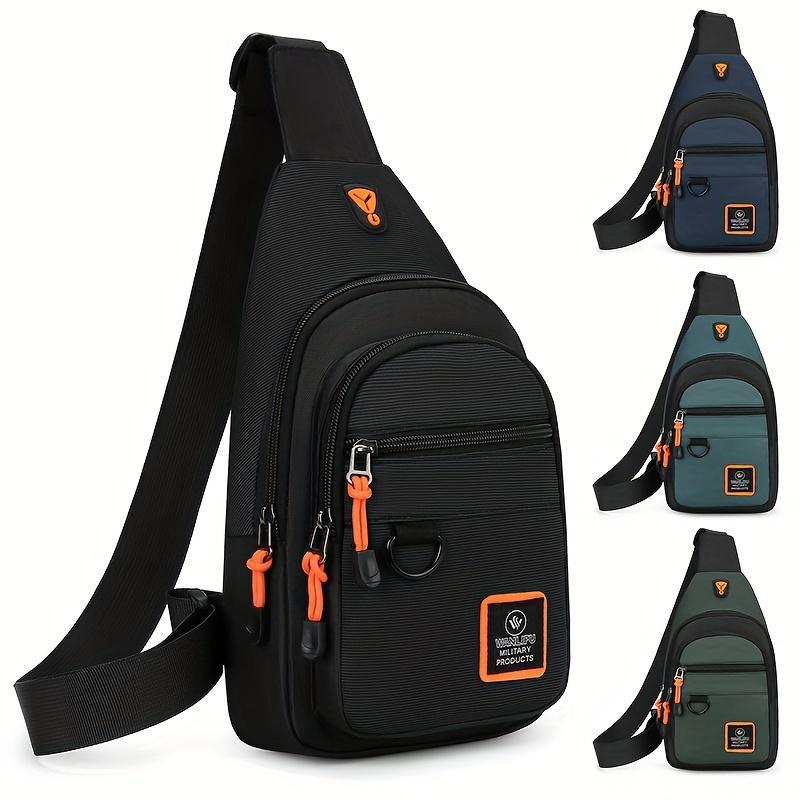 Y 79520 Multi-layer Business Sling Bag 商务胸包