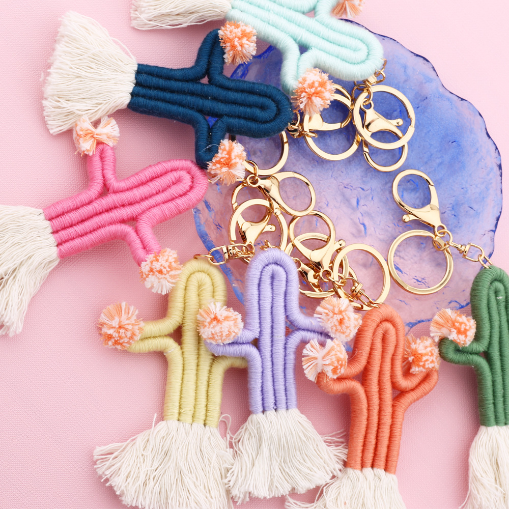 25g Weight Bag Pendant, Keychain Classification 1 Piece Quantity Daily Occasion Alloy Material Cactus Pattern Cute Style 1 Piece Cute Cactus Alloy Bag Pendant Keychain 3