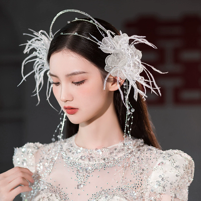 Hair accessory for bride, headband, 2023 collection