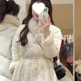 秋冬设计感时尚洋气收腰棉衣外套新中式轻国风复古盘扣毛领棉服女