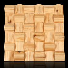 ➻实木马赛克背景墙装饰画 中古风DIY自制挂画 声学二次余数扩散