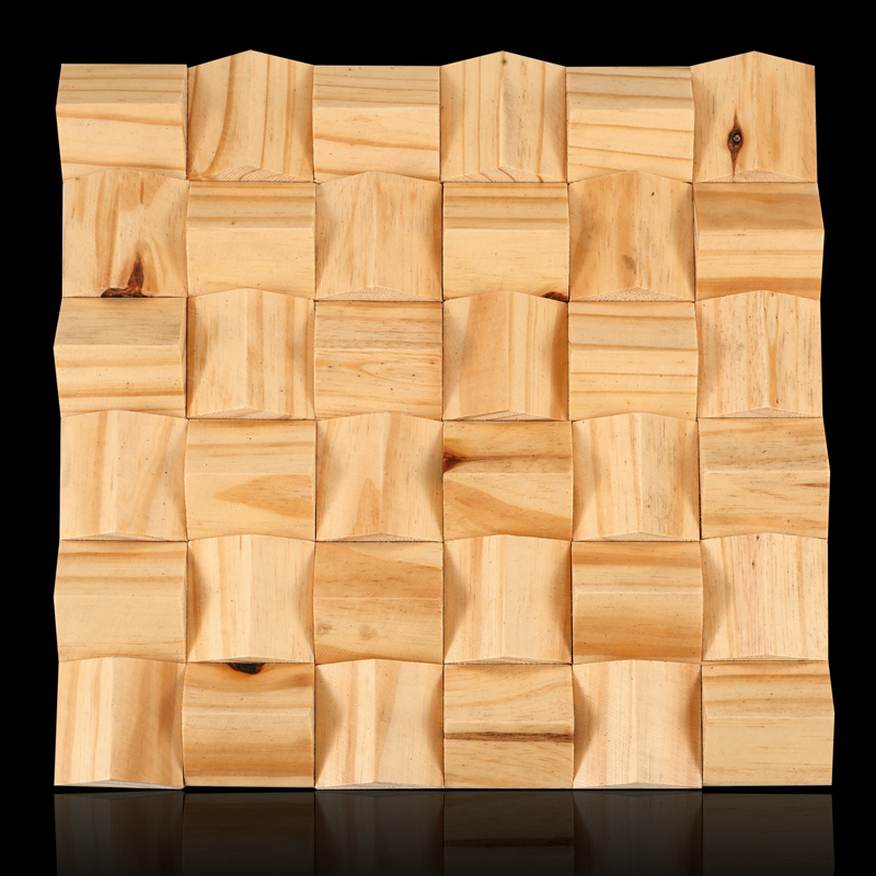 ➻实木马赛克背景墙装饰画 中古风DIY自制挂画 声学二次余数扩散