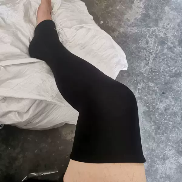 Thin velvet sheath black about 50cm