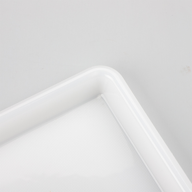 透明な白い水受けトレイ長方形プラスチックトレイ pp 家庭用排水トレイキッチン用品排水トレイ|undefined