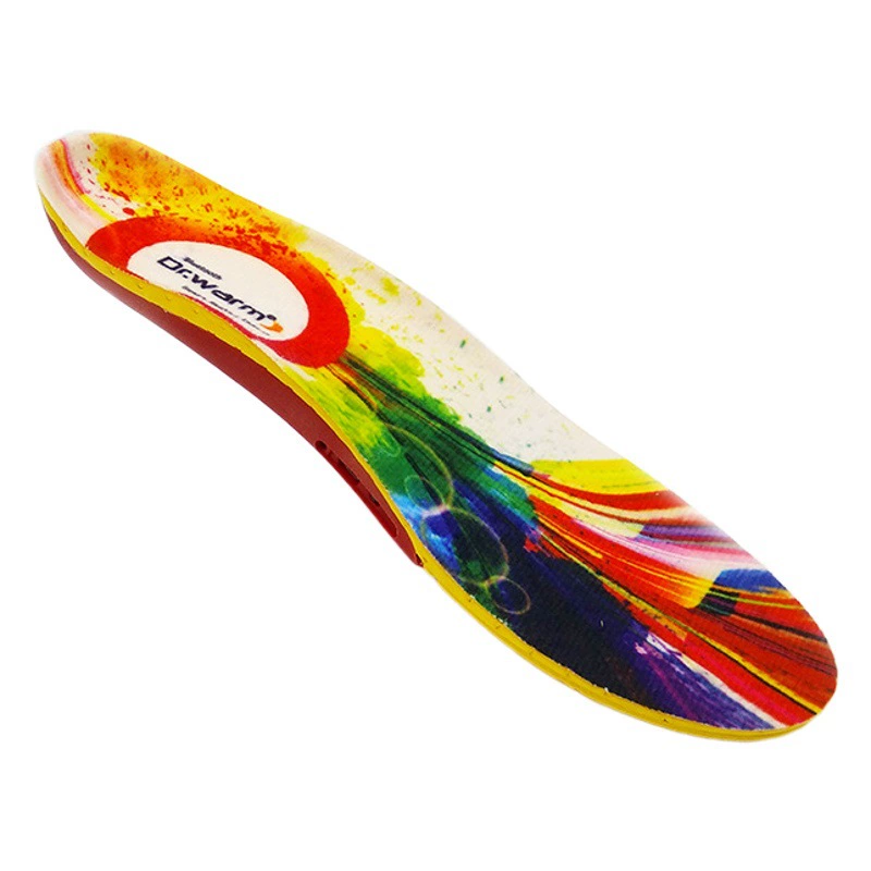 Радуга трансграничные Оптовые Стельки с подогревом Управление приложением трехблочный контроль температуры коррекция арки Стельки с электрическим подогревом