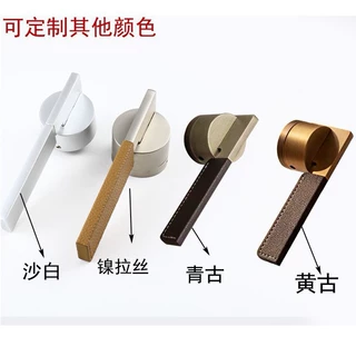 工厂直销跨境锌合金枪灰色卧室门锁多种颜色款式木门家用分体把手