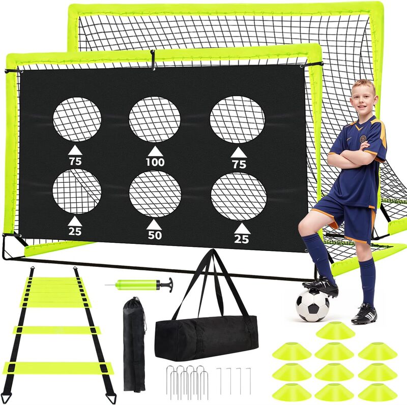 Portable Football Goal Set 6*4ft 3*4ft Fiberglass Poles Amazon Best-Selling Goalkeeper Football Goal Portable Football Goal Set 6*4ft 3*4ft Fiberglass Poles Amazon Best-Selling Goalkeeper Football Goal