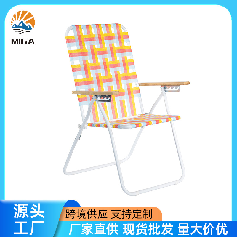 Nuevas sillas plegables transfronterizas portátiles al aire libre sillas plegables multifuncionales vendajes sillas reclinadas al por mayor