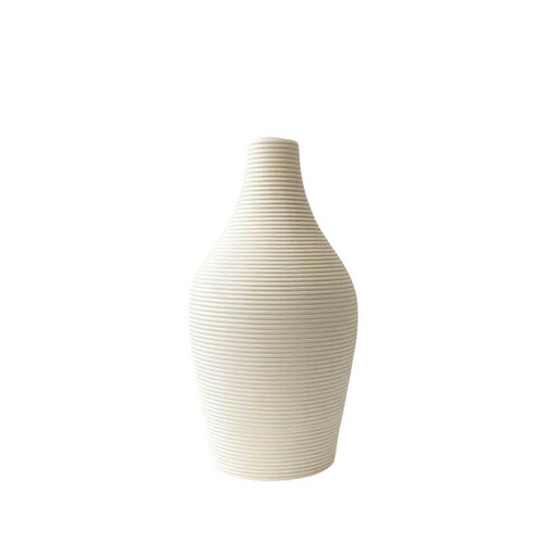 Nordic simple style white ceramic vase dried flowers decorative ornaments living room flower arrangement modern flowerware home accessories