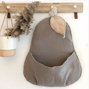 ins Nordic Style Big Yali Pear Hanging Storage Bag Children's Toy Storage Bag Home Storage Storage Bag