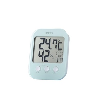 Dolico Digital Thermometer Hygrometer with Clock Function O-278Gn