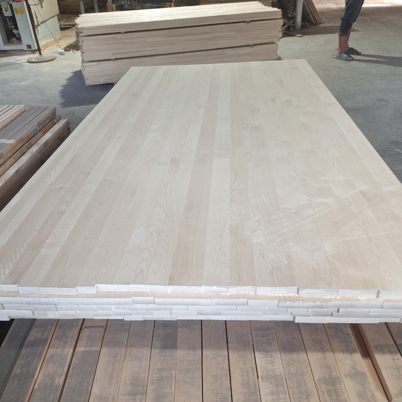 定制俄罗斯桦木拼板可加工儿童学习桌房屋装修实木衣柜沙发条板