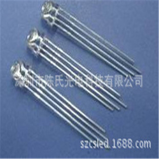 [Factory Wholesale] 5mm Straw Hat Foggy Common Anode Rgb Full Color Four-Pin Rgb (Common Cathode) Led Light Direct Plug-In Type
