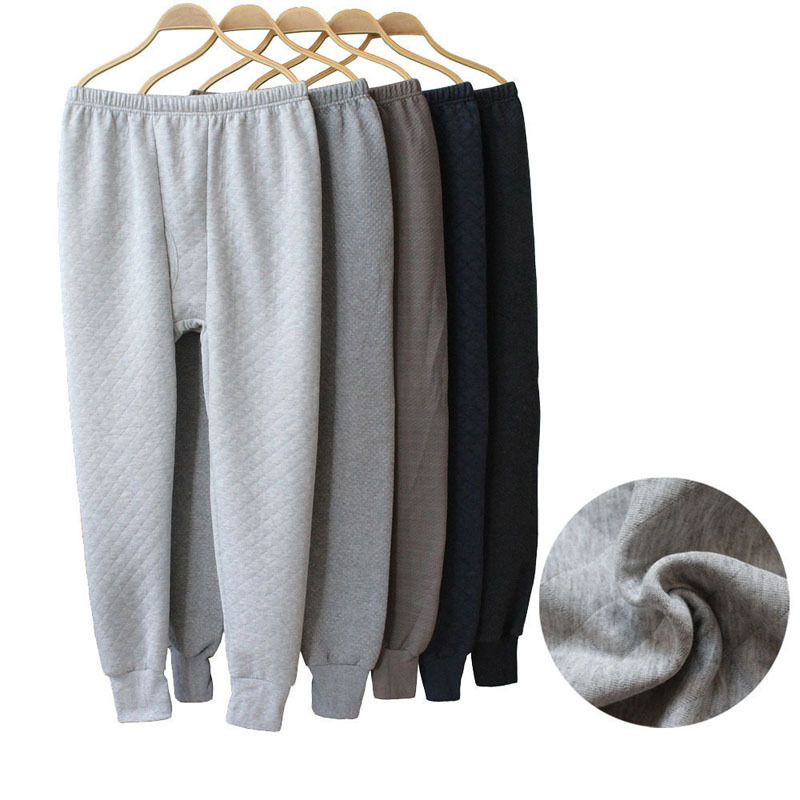 Men's Autumn and Winter Thickened Thermal Pants for Warmth, Suitable for Middle-Aged and Elderly, Winter Underpants by Wang Shuxia