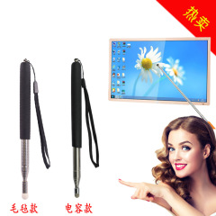 Wholesale teaching retractable pointer stainless steel baton teaching stick electronic whiteboard available for teachers