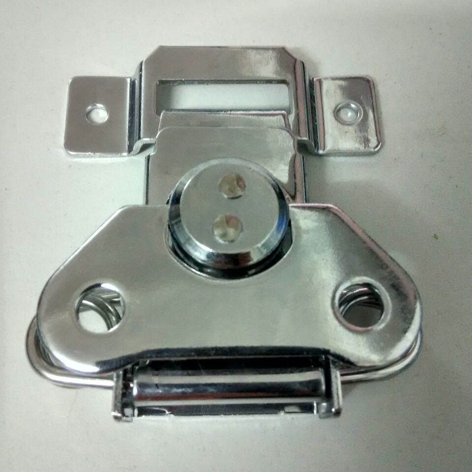 新款中平锁心 蝴蝶锁芯  航空箱锁  金属箱锁  机箱大锁