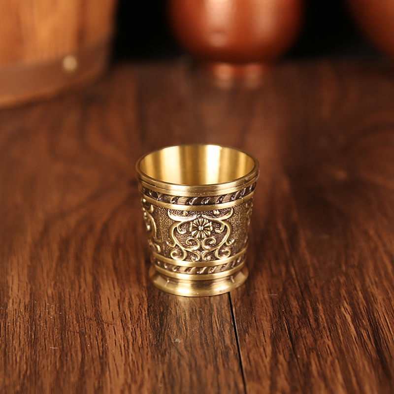 브론즈 배럴 와인 잔 [스몰 사이즈 25ml]