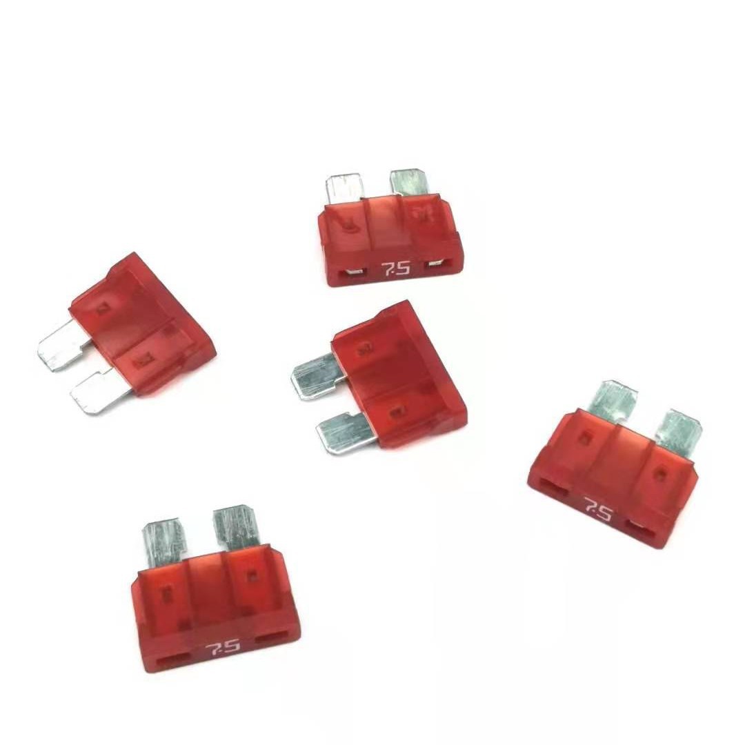 32V中号尼龙汽车保险丝厂家供应插片式1A~40A插片车用高耐压