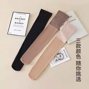 Autumn and Winter thickened knee stockings velvet warm old cold legs anti-snagging long knee socks spring and autumn wear-resistant