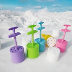 新型石炭球雪かき器、蜂の巣型雪かき器、雪遊び、砂遊び、屋外ビーチおもちゃ、雪玉かき器、楽しい雪玉かき器