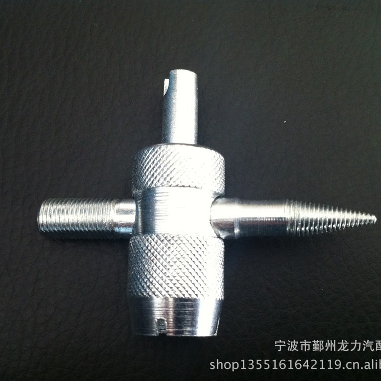 大芯腔四合一工具 汽车轮胎气门嘴修理工具，气门芯起子 大号