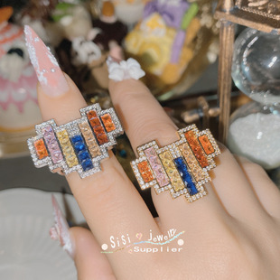 Sisi����͹��ǹ��{���Ľ�ָŮ �18k΢��p���錚�ճ���ʌ�ָ�h