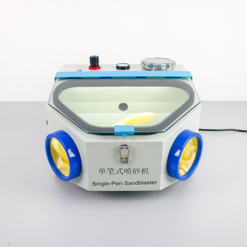 Máquina de chorro de arena dental versión mejorada de la máquina de chorro de arena de un solo bolígrafo de la lámpara LED Máquina de chorro de arena de alúmina Máquina de chorro de arena de doble bolígrafo para mecánico