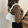 Cute handheld moon-shaped lamp for leisure one shoulder, shoulder bag, 2023 collection