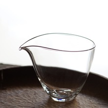 日式耐热玻璃公道杯小号透明无铅茶具高硼硅加厚匀茶杯分茶器茶海