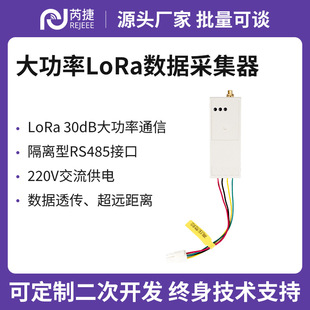 Ruijie High-Power Lora Data Transparent Transmission Acquisition 485 Ac 220V Power Supply 30Db Transmission Power Long Distance
