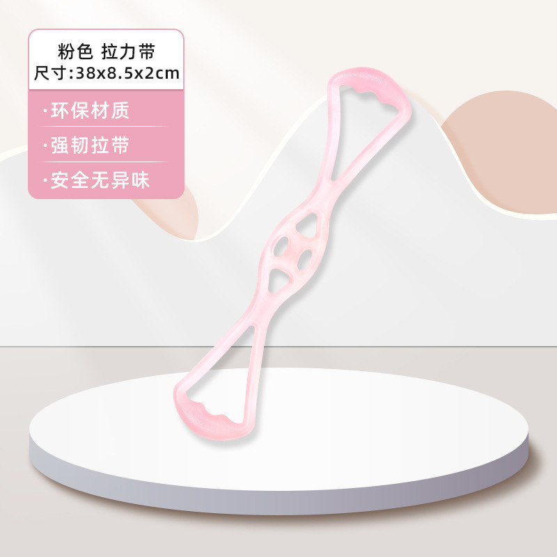 Household jelly silicone resistance bands, high elasticity and flexibility, resistance trainers for fitness and yoga training, portable resistance bands wholesale Household jelly silicone resistance bands, high elasticity and flexibility, resistance trainers for fitness and yoga training, portable resistance bands wholesale