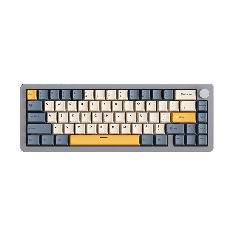 Elvis Presley GK66 カスタマイズされたメカニカルキーボードワイヤレス Bluetooth 3 モードフルキーノーマッピング RGB アルミ塊ゲームオフィス|undefined