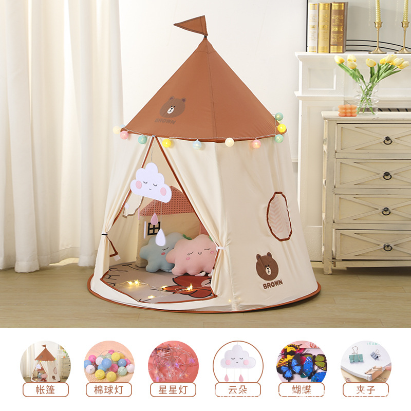 Tiendas de campaña para niñas, mochila para niños, base secreta, cabaña, pequeña casa, bebé, princesa, castillo, regalo de cumpleaños