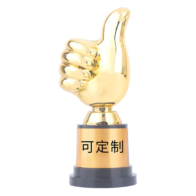 Vela mini pulgar trofeo al por mayor Kindergarten de niños competencia impresionante medalla estudiante Memorial Award