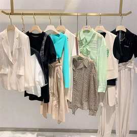 太平23夏鸟法式复古格子连衣裙遮肉显瘦上衣减龄短裙实体批发尾货