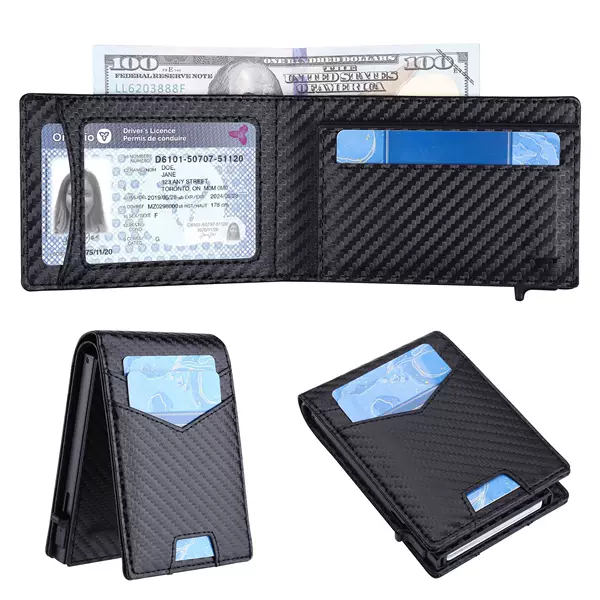 Business ultra-thin multi-card slot card holder, short genuine leather card holder, business bank card holder, cross-border supply, in stock