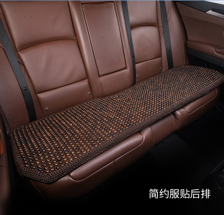 25 New Bodhi Hand-woven Car Seat Cushion Crocheted Single-piece Four Seasons Suitable for Mercedes-Benz High-end BMW Air-permeable Cushion