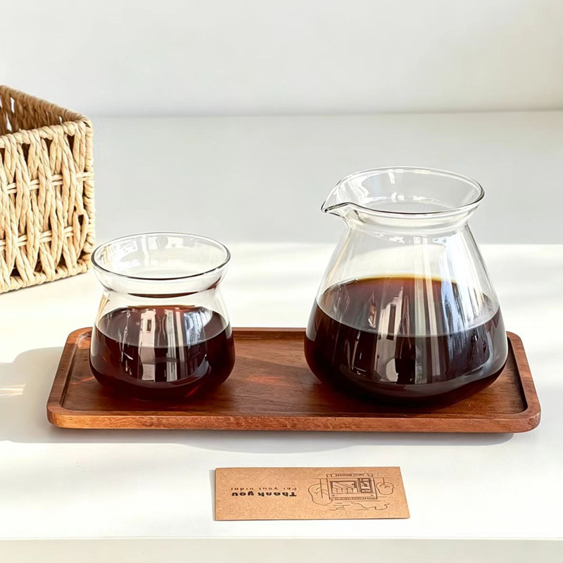 High borosilicate glass coffee pot, sharing pot, ice drip hand-brewed coffee cup, aroma-enhancing cup, iced Americano coffee cup, tasting cup High borosilicate glass coffee pot, sharing pot, ice drip hand-brewed coffee cup, aroma-enhancing cup, iced Americano coffee cup, tasting cup