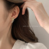 Advanced earrings, 2023 collection, high-quality style, flowered, bright catchy style
