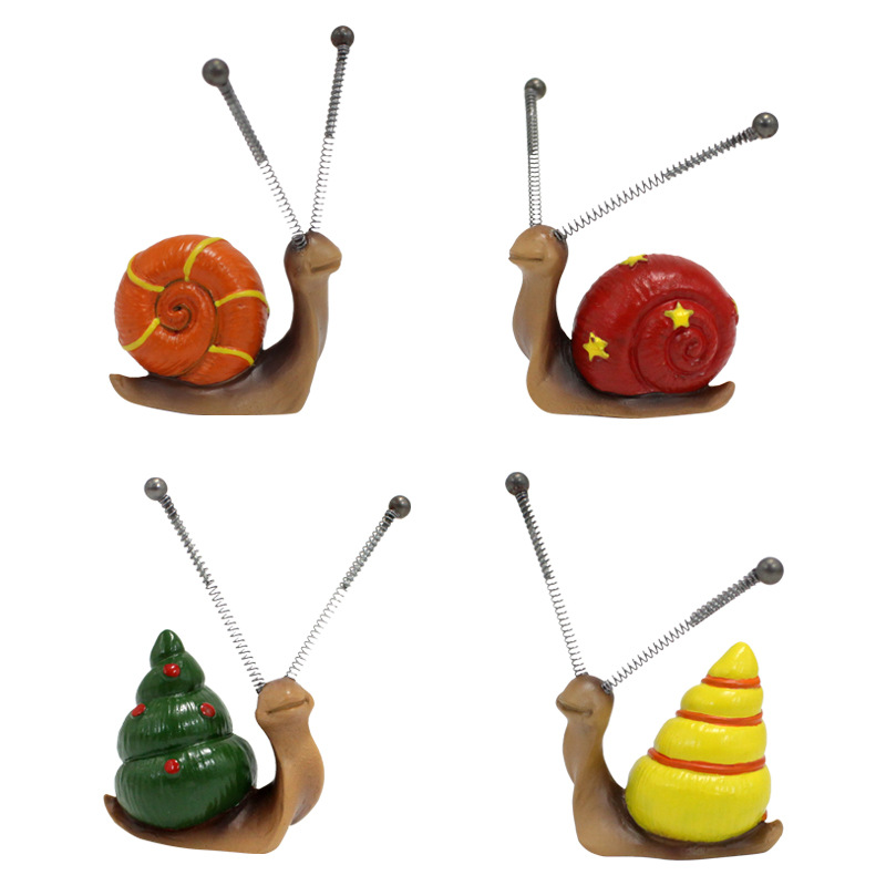 Outdoor garden courtyard simulation animal snail decoration resin crafts garden sculpture landscape model now